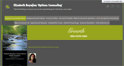 Desktop Screenshot of options-counseling.com